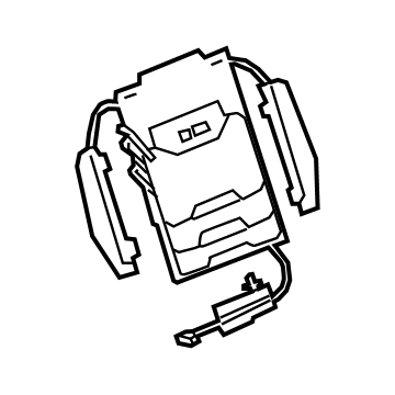 GM 13552553 Lumbar Support 13552553 GM Lumbar Support Illustration 1 of 1