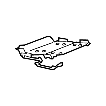 GM 85510781 Seat Cushion Heater, Front 85510781 GM Seat Cushion Heater, Front Illustration 1 of 1