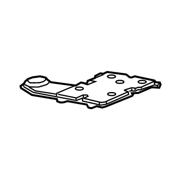 GM 13548458 Vent Chamber 13548458 GM Vent Chamber Illustration 1 of 1