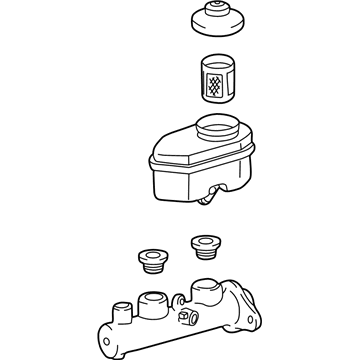Cadillac Brake Master Cylinder Repair Kit - 25632708
