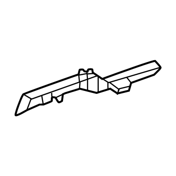 GM 84939357 Baffle-Body Lock Pillar Upper 84939357 GM Baffle-Body Lock Pillar Upper Illustration 1 of 1
