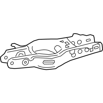 GM 84196848 Lower Control Arm, Rear Driver Side 84196848 GM Lower Control Arm, Rear Driver Side Illustration 1 of 1