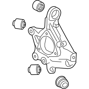 GM 84728702 Knuckle, Rear Driver Side 84728702 GM Knuckle, Rear Driver Side Illustration 1 of 1