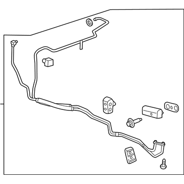 84161151 GM Hose & Tube Assembly Illustration 1 of 1