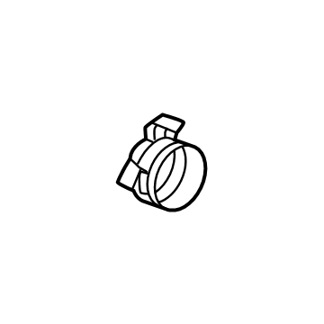 GM 86542491 Clamp, Steering Tie Rod 86542491 GM Clamp, Steering Tie Rod Illustration 1 of 1
