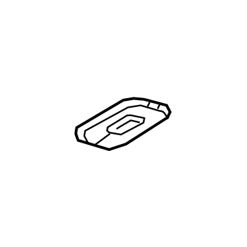 Chevy 84316898 Sunvisor Cover