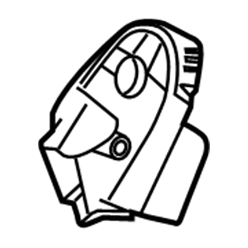 GM 95971230 Inner Finish Panel 95971230 GM Inner Finish Panel Illustration 1 of 1