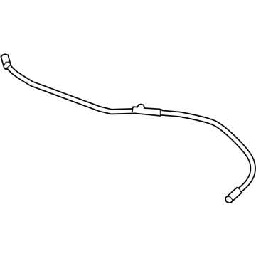 GM 26354935 Hose Assembly-Windshield Washer Nozzle 26354935 GM Hose Assembly-Windshield Washer Nozzle Illustration 1 of 1