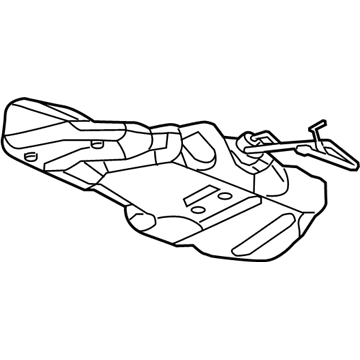 GM 25831936 Fuel Tank 25831936 GM Fuel Tank Illustration 1 of 1