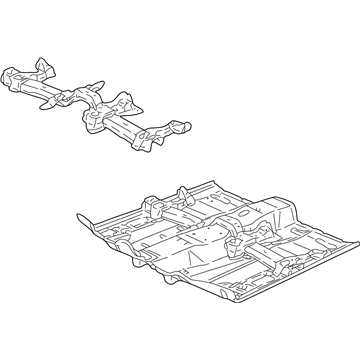 Saturn 21992682 Floor Pan Assembly