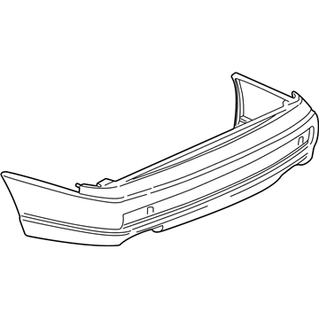 Cadillac Seville Bumper Cover - 25678020