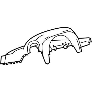 20861653 GM Upper Column Cover Illustration 1 of 1