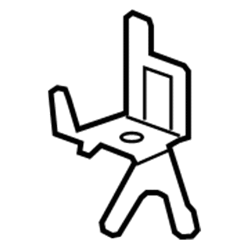 GM 20795355 Mount Bracket 20795355 GM Mount Bracket Illustration 1 of 1