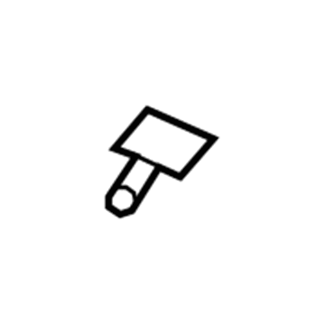 15869846 GM Reservoir Hose Clip Illustration 1 of 1