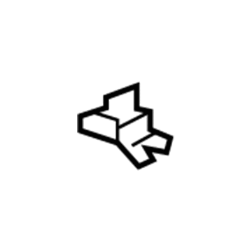 15869850 GM Suction Hose Clip Illustration 1 of 1