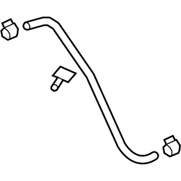 GM 19259475 Power Steering Return Hose 19259475 GM Power Steering Return Hose Illustration 1 of 1