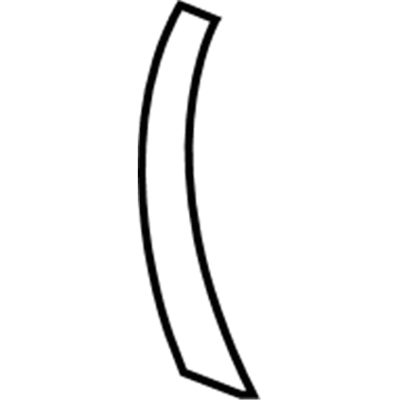 GM 22862836 Handle Cover, Passenger Side 22862836 GM Handle Cover, Passenger Side Illustration 1 of 1