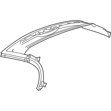 19120110 GM Front Bow, Top Illustration 1 of 1