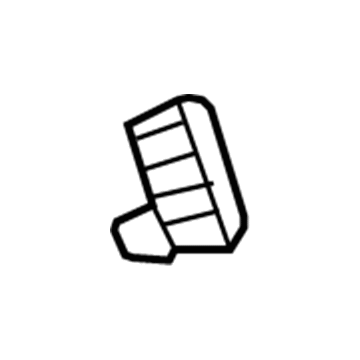 19120274 GM Insulator, Top Passenger Side Illustration 1 of 1