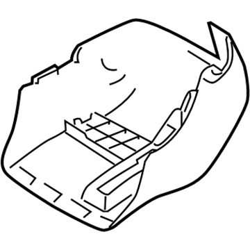 19204297 GM Lower Shroud Illustration 1 of 1