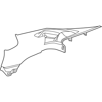 Chevy 92204260 Lower Trim