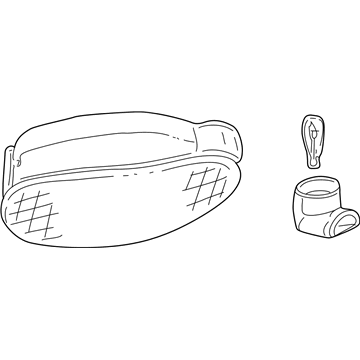 10386585 GM Parking Lamp Assy, Driver Side Illustration 1 of 1