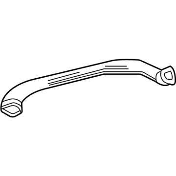 GM 84002309 Defroster Duct, Passenger Side 84002309 GM Defroster Duct, Passenger Side Illustration 1 of 1