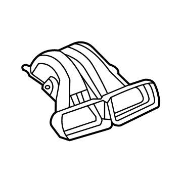 GM 84645015 Air Distributor 84645015 GM Air Distributor Illustration 1 of 1