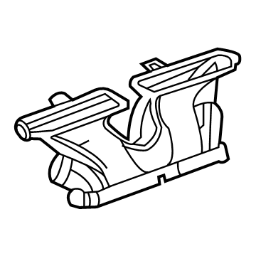 84002312 GM Defroster Nozzle Illustration 1 of 1
