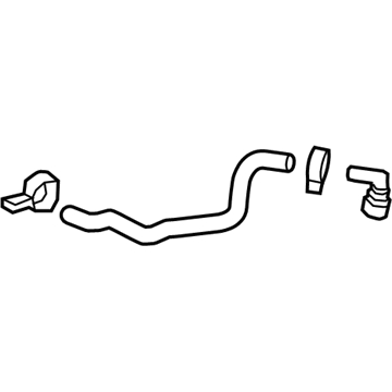 GM 84134901 Coolant Hose 84134901 GM Coolant Hose Illustration 1 of 1