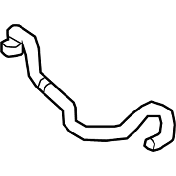GM 84134893 Coolant Hose, Passenger Side 84134893 GM Coolant Hose, Passenger Side Illustration 1 of 1