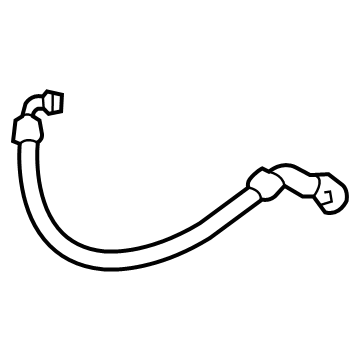 GM 42734788 Flex Hose, Passenger Side 42734788 GM Flex Hose, Passenger Side Illustration 1 of 1