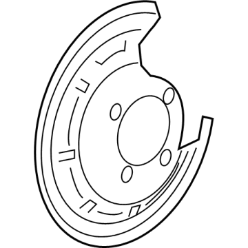 Chevy Bolt EV Backing Plate - 42532790
