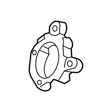 GM 42491782 Spacer Plate, Passenger Side 42491782 GM Spacer Plate, Passenger Side Illustration 1 of 1