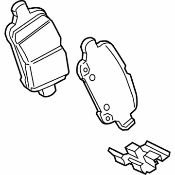 Chevy Bolt EV Brake Pads - 42757085
