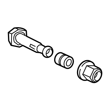 Chevy Malibu Brake Caliper Bolt - 13590535