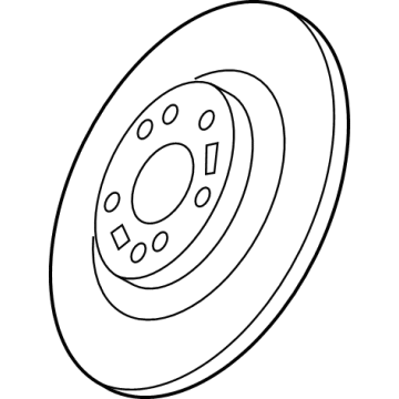 Chevy Bolt EV Brake Rotor - 13514611