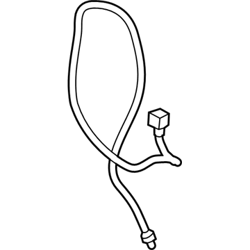 23183104 GM Antenna Cable Illustration 1 of 1