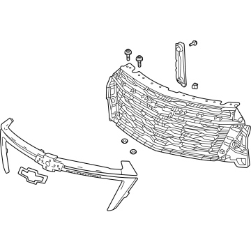 Chevy 86784946 Grille Assembly