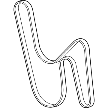 Chevy V-Belt - 12641123