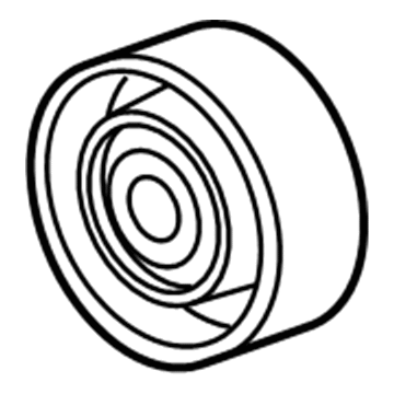 GM 12606031 Idler Pulley 12606031 GM Idler Pulley Illustration 1 of 1