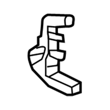 90925285 GM Rocker Reinforcement Baffle Illustration 1 of 1