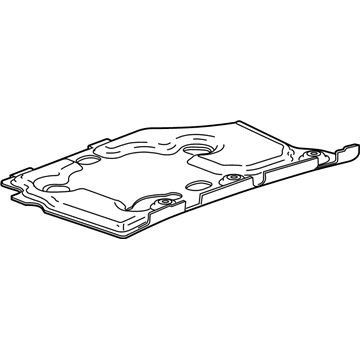 GM 13308554 Lower Trim Panel 13308554 GM Lower Trim Panel Illustration 1 of 1