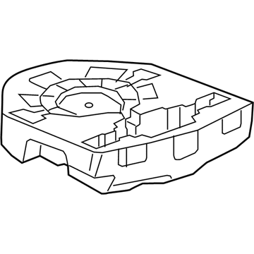 GM 42564380 Support Panel, Passenger Side 42564380 GM Support Panel, Passenger Side Illustration 1 of 1
