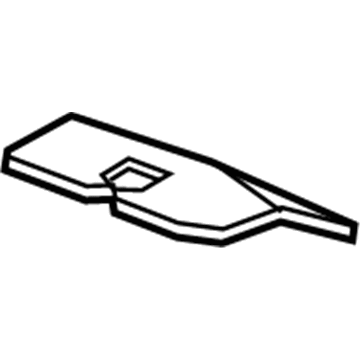94522432 GM Sill Trim Insert Illustration 1 of 1