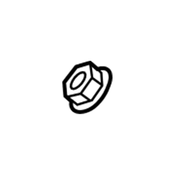 GM 11609767 Antenna Assembly Nut 11609767 GM Antenna Assembly Nut Illustration 1 of 1