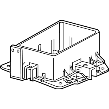 23445180 GM Battery Tray Illustration 1 of 1