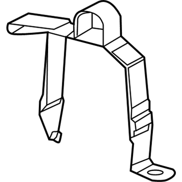GM 23209516 Hold Down Clamp 23209516 GM Hold Down Clamp Illustration 1 of 1