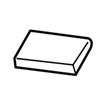 10277445 GM Insert, Driver Side Illustration 1 of 1