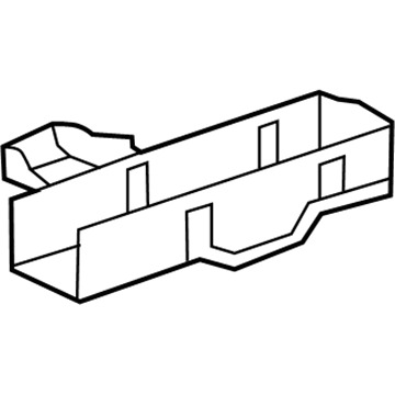GM 13257617 Antenna Bracket 13257617 GM Antenna Bracket Illustration 1 of 1